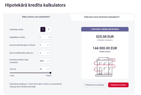 citadele hipotekārais kredits kalkulators.